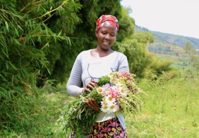 Flowers from Rwanda get a stage at international flower fair in Europe