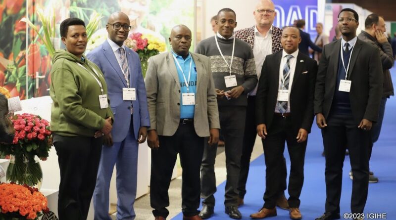 Rwanda highlights floral excellence at the prestigious international trade fair IFTF in the Netherlands